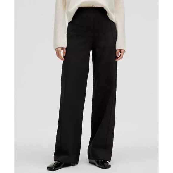 Lululemon Stretch Knit Straight-Leg Pull-On Pant Black XXXS - Picture 1 of 2